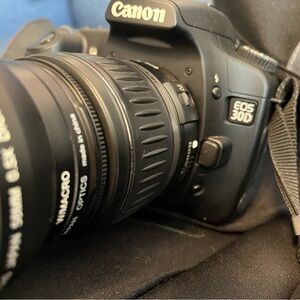 Canon EOS 30D Black Digital Camera-like new